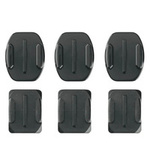 Zestaw 6szt Mocowań GoPro 3xCurved + 3xFlat Adhesive Mounts